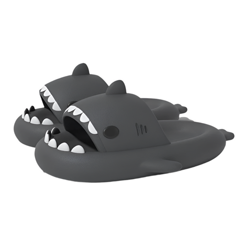 Comfy Steps - Shark Slippers